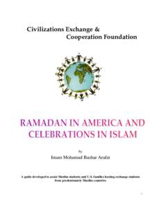 Civilizations Exchange & Cooperation Foundation by  Imam Mohamad Bashar Arafat