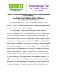 Educational psychology / Structure / Disability / Education policy / Disability rights movement / Accessibility / Americans with Disabilities Act / Developmental disability / United States Coast Guard / Education / Health / Special education