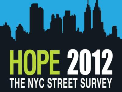 The HOPE Survey • The 2012 HOPE survey took place January 30th. • 2,925 volunteers took place in the survey this year. • The volunteers walked approximately 15,000 miles over the night of HOPE while surveying the 