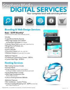 Stephens Media  Digital Services Your complete local web services partner.  Branding & Web Design Services
