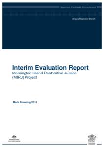 Microsoft Word - MIRJ_Interim_Evaluation_Report_reformatted_20130520.doc