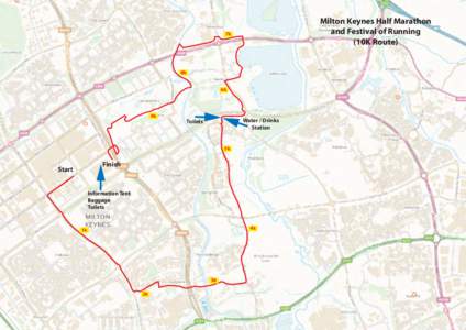 Milton Keynes Half Marathon and Festival of Running (10K Route) 7k