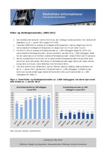 Statistiske informationer www.aarhus.dk/statistik Folke- og førtidspensionister,   