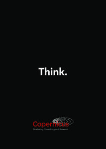 Think.  Marketing Consulting and Research 1