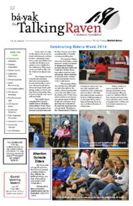 June 2014 Vol. 8, Issue 6  Celebrating Elders Week 2014