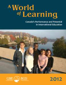 A  World of Learning Canada’s Performance and Potential in International Education