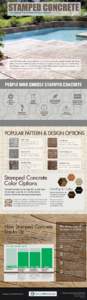 Stamped Concrete Infographic
