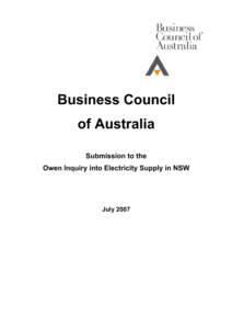 Microsoft Word - Submission to the Owen Inquiry into Electricity Supply in NSW_FINAL_3[removed]doc