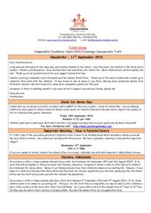 Microsoft Word - Newsletter - 11th Sept 15.docx