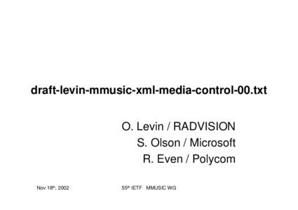 Microsoft PowerPoint - 55-mmusic-xml-media-control