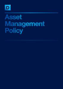 Asset Management Plan / Asset management / Information technology management / PAS 55 / Institute of Asset Management / Business software / Finance / Business / Technology / Infrastructure / Management / Standards