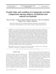 MARINE ECOLOGY PROGRESS SERIES Mar Ecol Prog Ser Vol. 344: 245–256, 2007 doi: meps06929