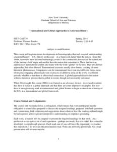 Atlantic history / Academia / Comparative history / World History / Bender / Eric Foner / Slavery / Globalization / American Historical Association / Humanities / Science / Atlantic Ocean