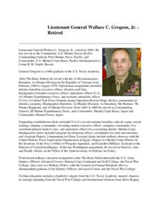 Assistant Commandant of the United States Marine Corps / United States Marines / Military personnel / United States / Military