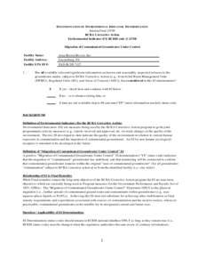 Region 3 RCRA Corrective Action Environmental Indicator for Asea Brown Boveri, Inc. GW_PAD082957127