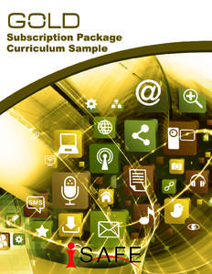 GOLD Subscription Package Curriculum Sample Duplication and/or selling of the information contained within this document, or any other form of unauthorized use of this copyrighted material, is against the law and a puni