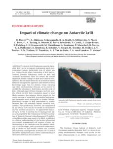 Vol. 458: 1–19, 2012 doi: meps09831 MARINE ECOLOGY PROGRESS SERIES Mar Ecol Prog Ser