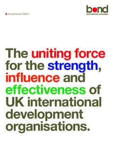 G Annual Review[removed]The uniting force for the strength, influence and effectiveness of