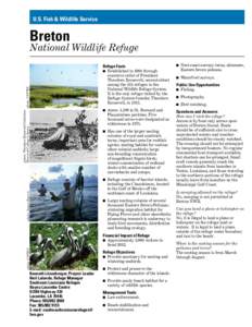 Protected areas of the United States / Maine Coastal Islands National Wildlife Refuge / National Wildlife Refuge / Geography of the United States / Breton National Wildlife Refuge