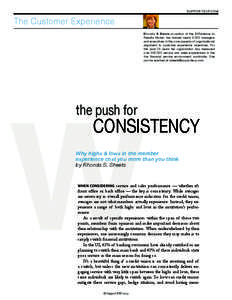 SUPPORTEXP.COM  The Customer Experience Rhonda S Sheets,co-author of the EXPerience to Results Model, has trained nearly 5,000 managers and executives in the core aspects of organizational