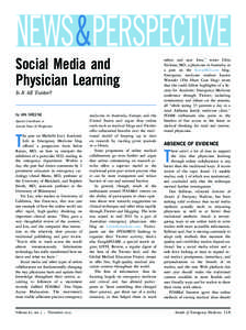 Social Media and Physician Learning