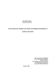 CONVENTIONAL MODELS OF TIME AND THEIR EXTENSIONS IN SCIENCE FICTION