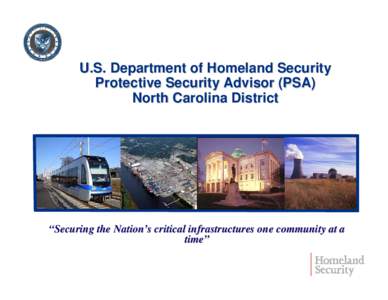 Security engineering / Public safety / Security / National Infrastructure Protection Plan / CIKR / Critical infrastructure / Cyberwarfare / Homeland security / National Protection and Programs Directorate / United States Department of Homeland Security / Infrastructure / National security