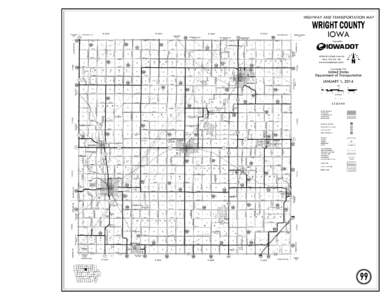 HIGHWAY AND TRANSPORTATION MAP  WRIGHT COUNTY 120TH ST