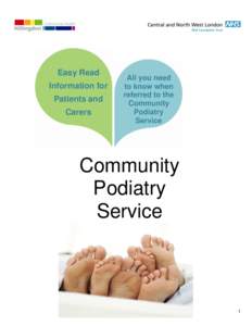 Easy Read Information for Patients and Carers  All you need