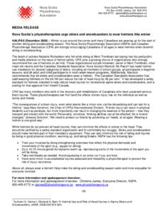 Microsoft Word - Helmets News Release Dec 09_Eng_NSPA