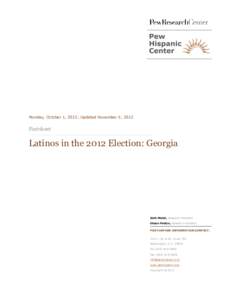 United States presidential election / Voter registration / Georgia / Government / Election fraud / Accountability / Hispanic and Latino American politics / Voter suppression / Elections / Politics / Barack Obama