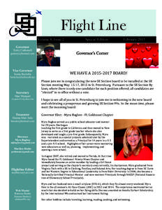 Flight Line Volume 8, Issue 2 Special Edition  February 2015