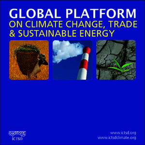 GLOBAL PLATFORM  ON CLIMATE CHANGE, TRADE & SUSTAINABLE ENERGY  www.ictsd.org