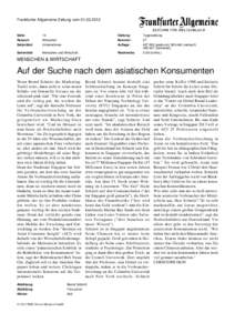 Frankfurter Allgemeine Zeitung vomSeite: Ressort: Seitentitel: