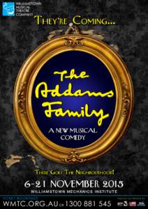 WILLIAMSTOWN MUSICAL THEATRE COMPANY proudly presents