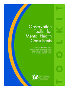 ________________________  KATHLEEN ARTMAN, PH.D. MARY LOUISE HEMMETER, PH.D. KELLY FEENEY-KETTLER, PH.D. AND CLAUDIA MEILER, M.ED.