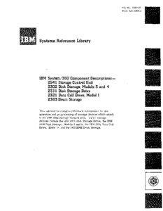 Instruction set architectures / Disk formatting / OS/2 / IBM 2321 Data Cell / IBM System/360 / Direct access storage device / Disk storage / Track / Master boot record / Computing / Computer architecture / Computing platforms
