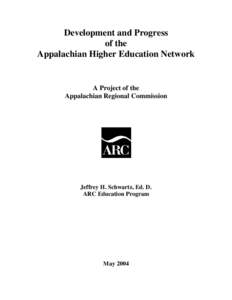 Development and Progress of the Appalachian Higher Education Network (PDF: 161 KB)