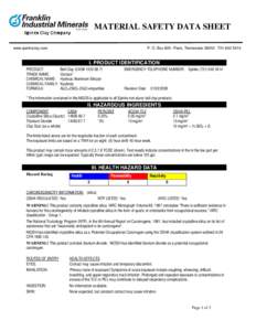 Microsoft Word - MSDS-Ball Clay FIM.doc