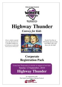 Highway Thunder registration pack
