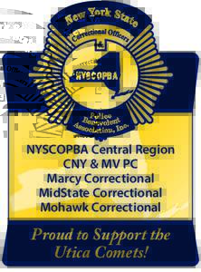 NYSCOPBA Central Region CNY & MV PC Marcy Correctional MidState Correctional Mohawk Correctional