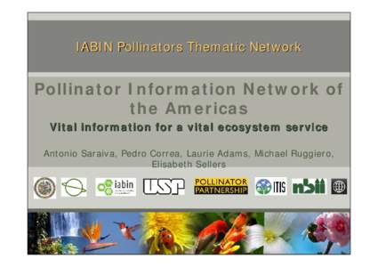 Pollinator Ecosystem Services