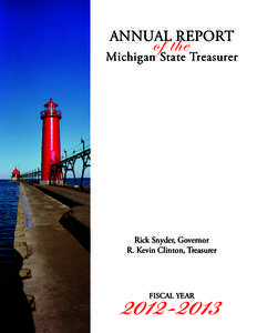 ANNUAL REPORT  of the Michigan State Treasurer
