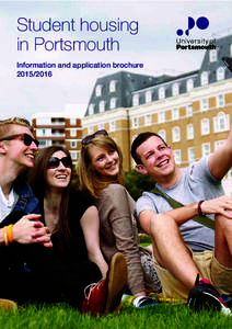 Student housing in Portsmouth Information and application brochure  Contents