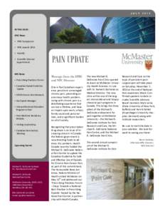 J U L YIN THIS ISSUE: IPRC News