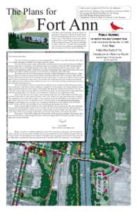1  The Plans for A status report on plans for Fort Ann development: • Joint Town and Village of Fort Ann Plan (Community Plan)