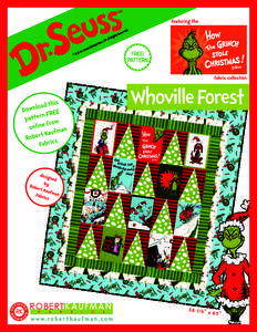 discard  discard Grinch quilt, triangle template. Cut 10 from Green dot.