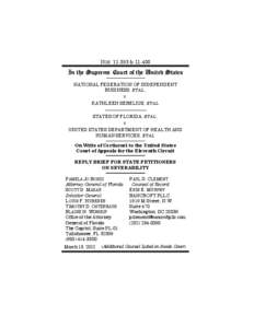 Patient Protection and Affordable Care Act / Presidency of Barack Obama / David B. Rivkin / Attorney general / Immigration and Naturalization Service v. Chadha / Law / Government / 111th United States Congress