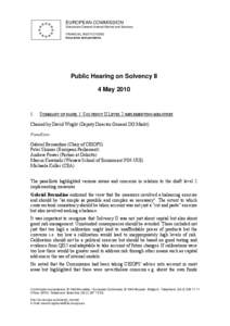 Public Hearing May 2010 Solvency II Panel Summary.doc