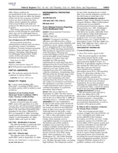 Environment / Toxics Release Inventory / Emergency Planning and Community Right-to-Know Act / Facility Registry System / Resource Conservation and Recovery Act / Title 40 of the Code of Federal Regulations / Toxic Substances Control Act / United States Environmental Protection Agency / Environment of the United States / Government